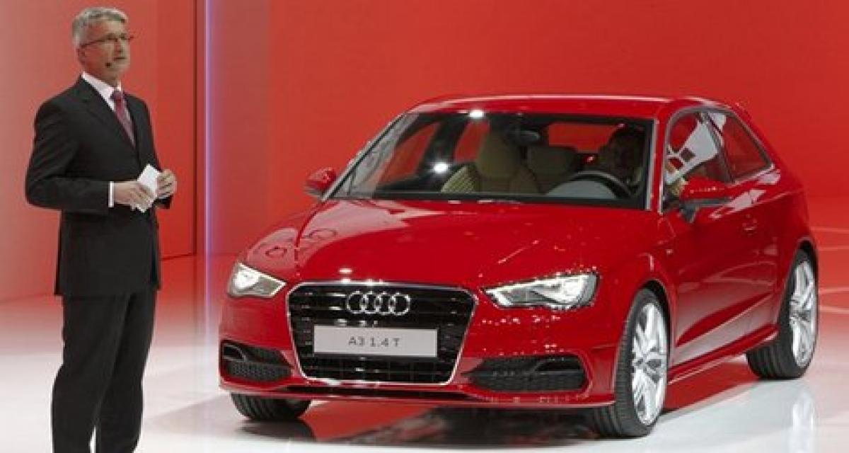 Audi vise la place de numéro 1 dans le premium