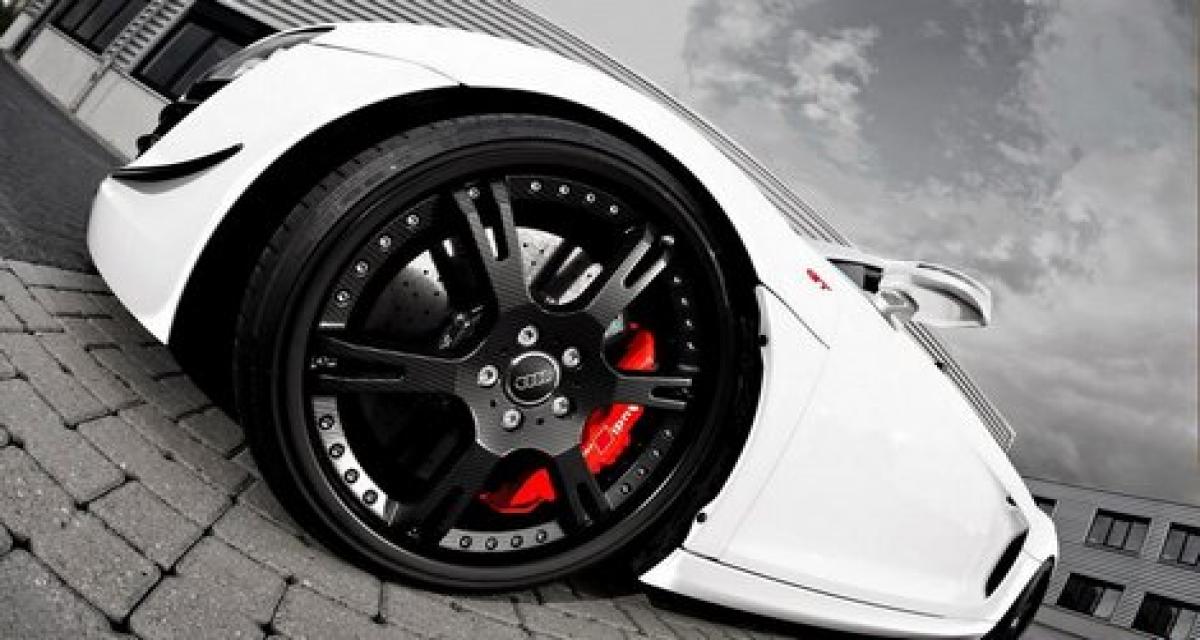Triade Bianco : Wheelsandmore bichonne l'Audi R8 GT Spyder