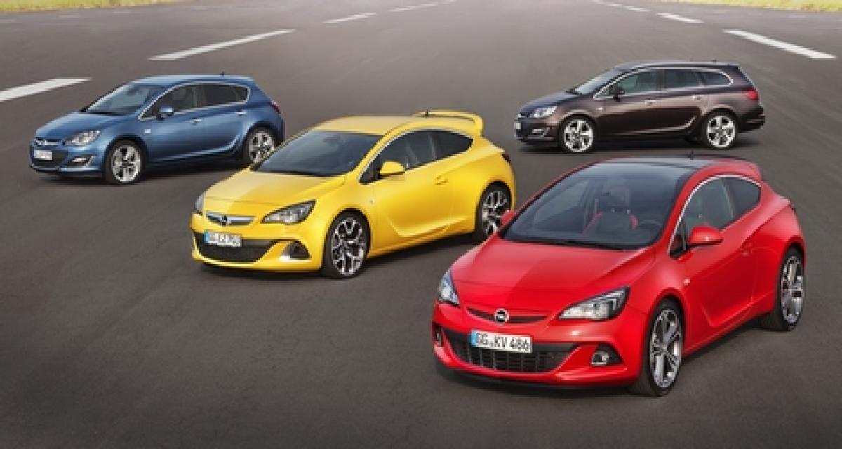 Corsa, Astra, Insignia, Meriva, Zafira Tourer : Opel rejoue les gammes