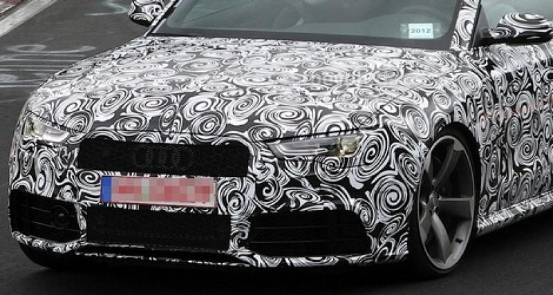  - Spyshot : l'Audi RS5 Cabriolet peaufine son développement