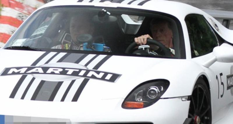  - Spyshot : une étrange livrée pour la Porsche 918 Spyder