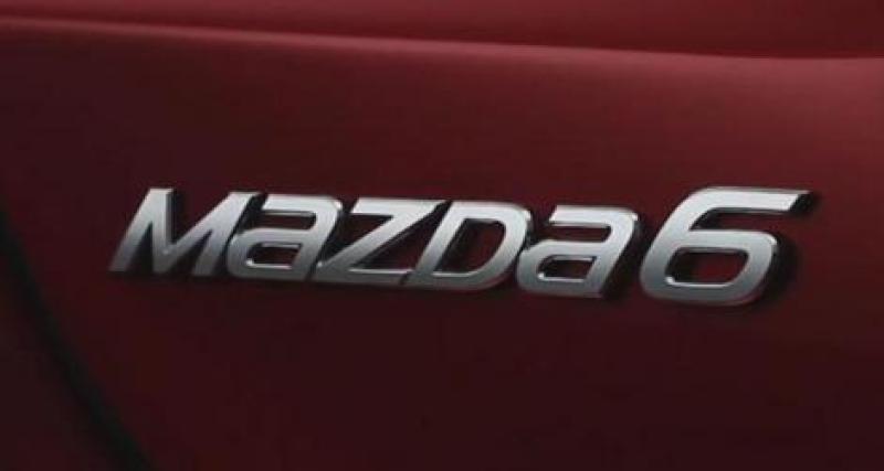  - Paris 2012 : Mazda6, le teaser profilé (vidéo)