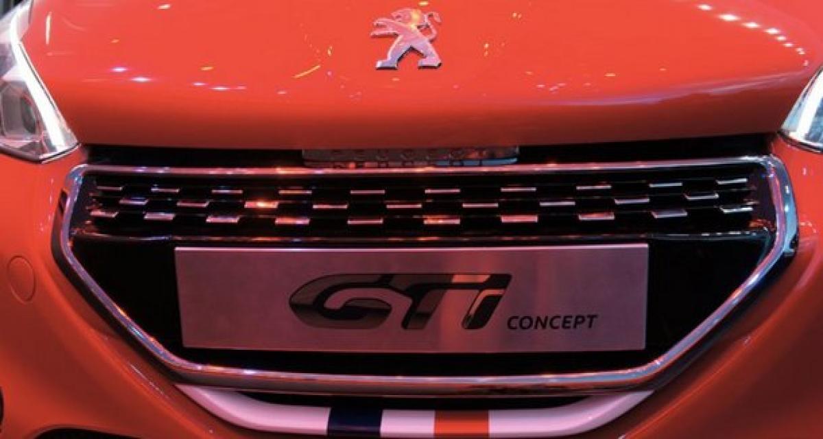 Paris 2012 : la Peugeot 208 GTi de série en approche