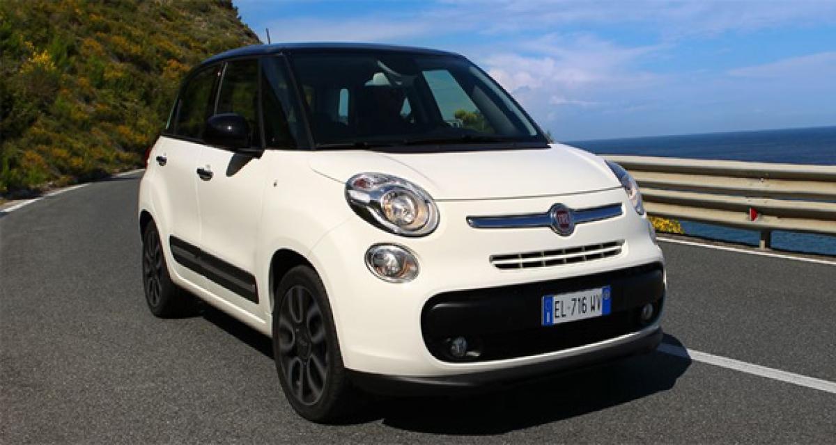 Fiat 500L : à partir de 15 500 euros