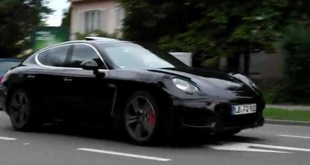Spyshot : Porsche Panamera (vidéo)
