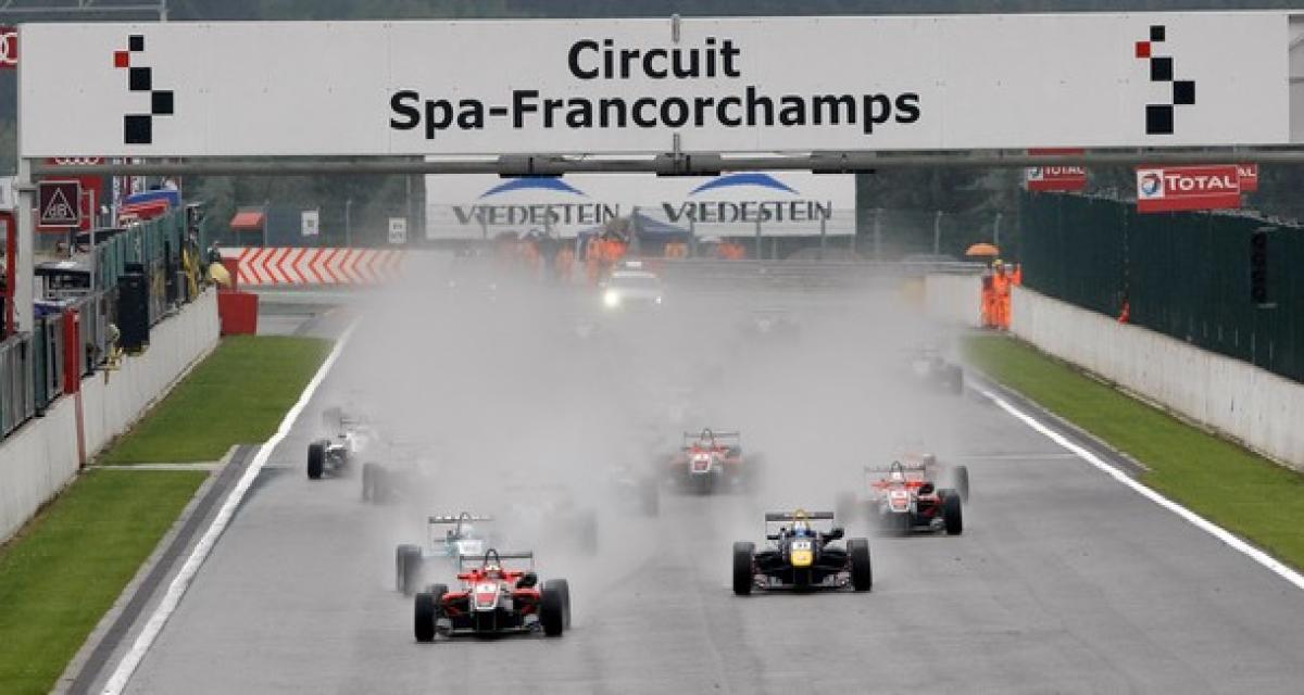 Championnat européen de F3: Spa