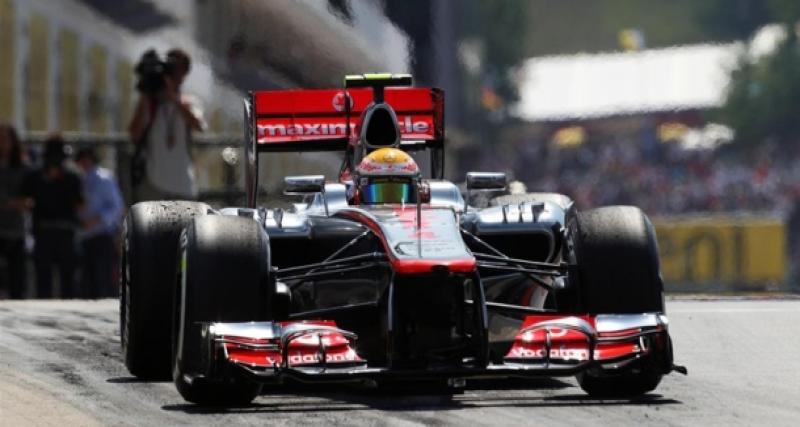  - F1 Hongrie 2012 qualifications : Hamilton devance Grosjean !