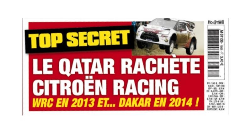  - Citroën Racing vendu à des investisseurs qataris ? 