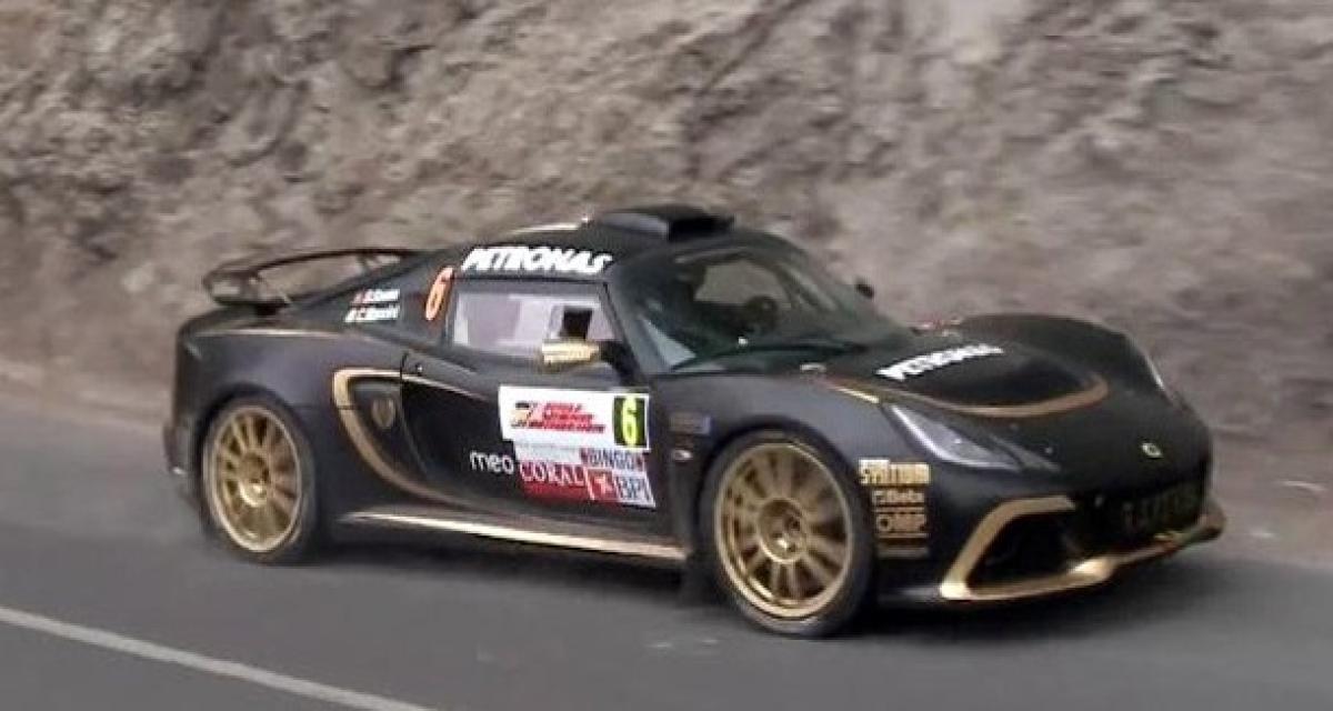 Rali Vinho da Madeira 2012: la Lotus Exige R-GT débute en course