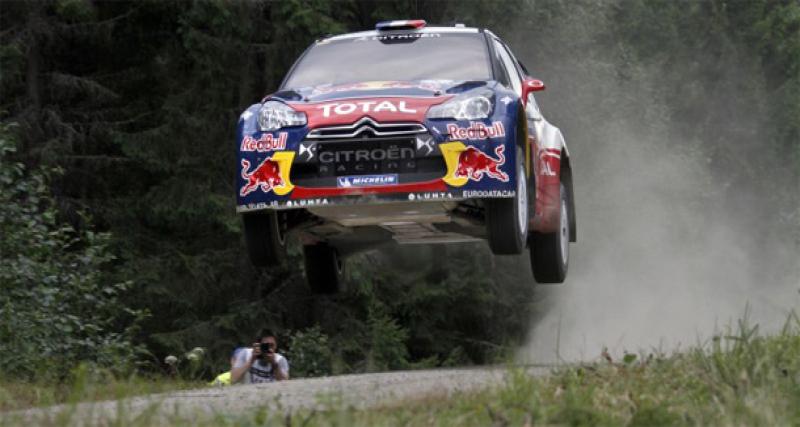  - WRC : Cinq secondes entre Loeb et Hirvonen en Finlande