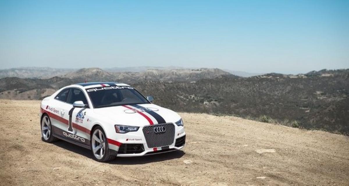 L'Audi RS5 Pikes Peak sort de l'ombre