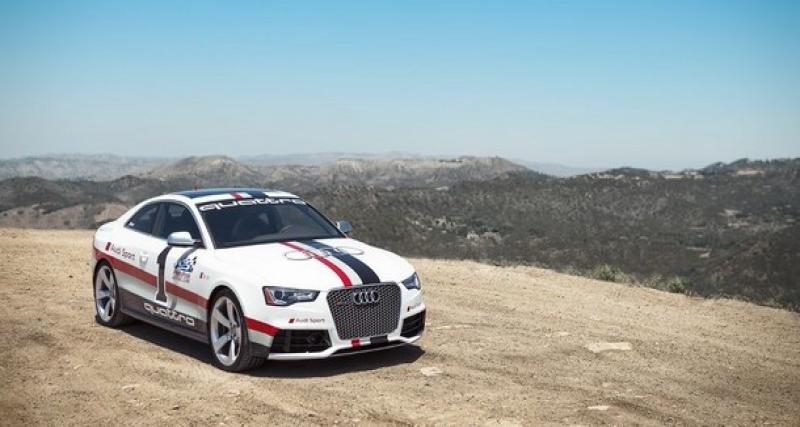  - L'Audi RS5 Pikes Peak sort de l'ombre