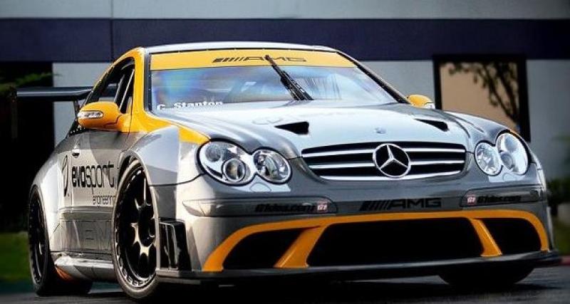  - SCCA World Challenge 2012: la Mercedes CLK 63 AMG Black series entre en piste