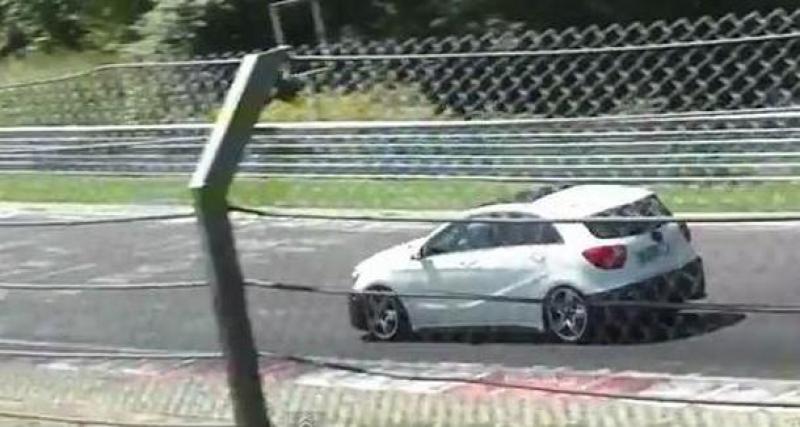  - Spyshot : Mercedes A45 AMG sur le Nürburgring (vidéo)
