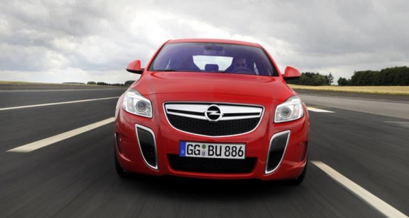  - La prochaine Opel Insignia OPC encore plus OPC ?