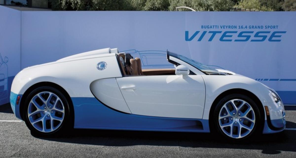 Bugatti Veyron 16.4 Grand Sport Vitesse Special Edition : unique