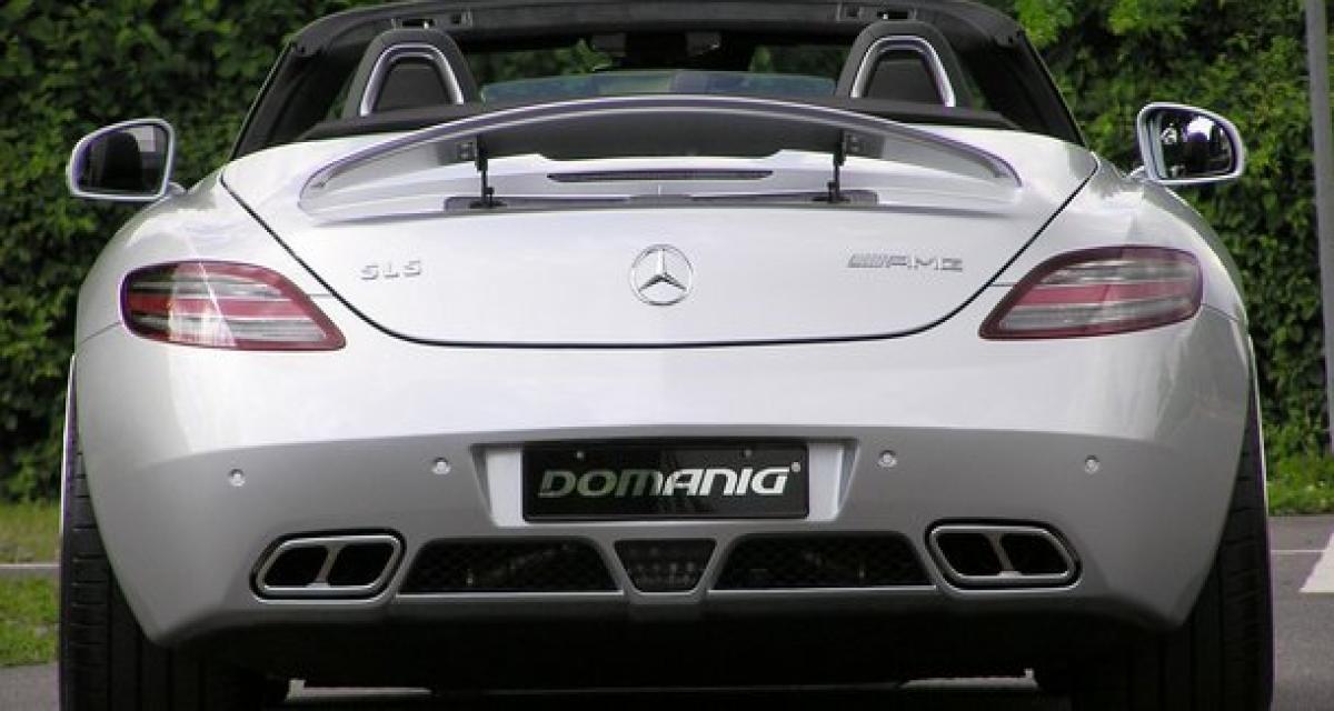 Domanig offre 620 ch à la Mercedes SLS AMG Roadster