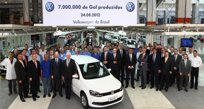  - 7 millions de Volkswagen Gol