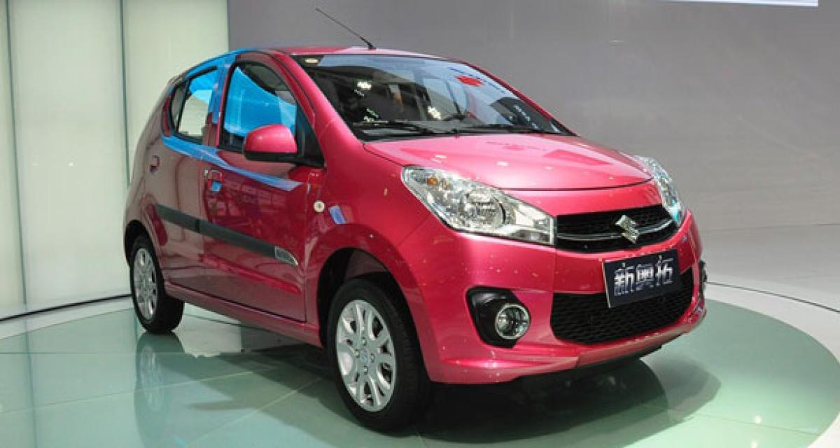 Facelift pour la Suzuki Alto, en Chine