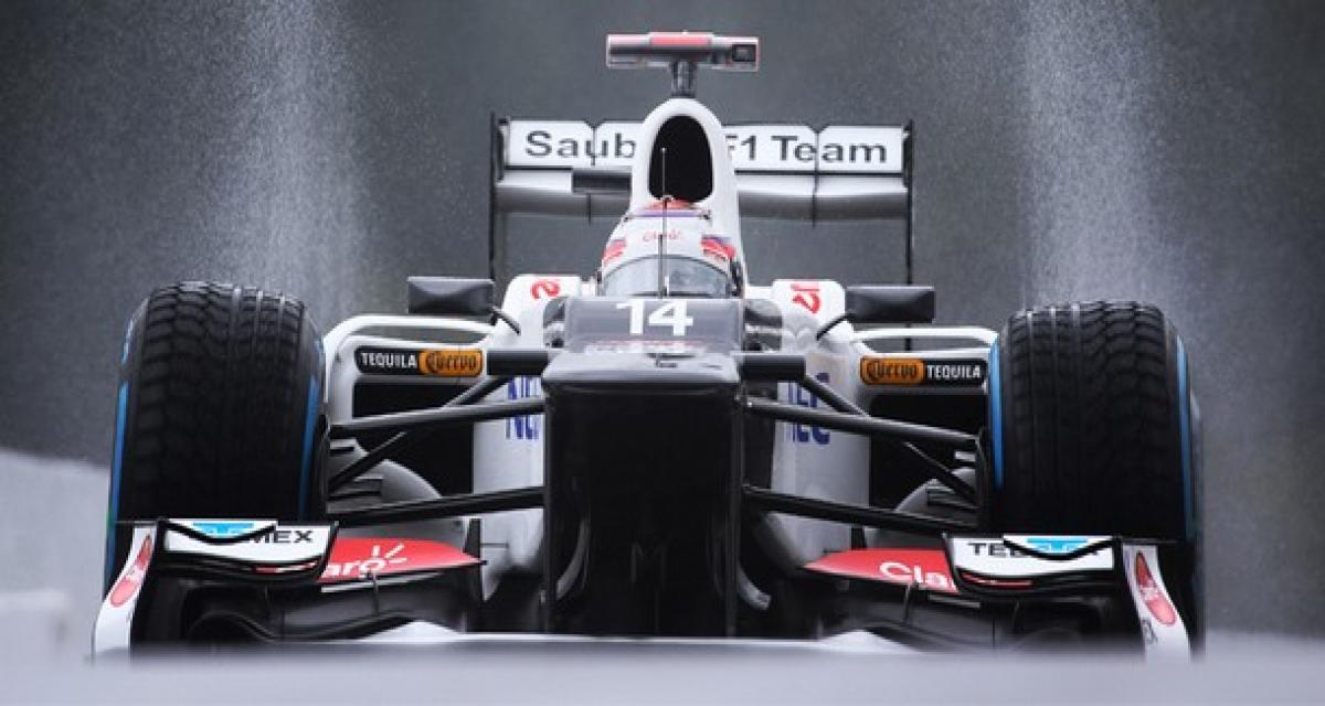 F1 Spa 2012 essais libres: Kobayashi le plus assidu sous la pluie