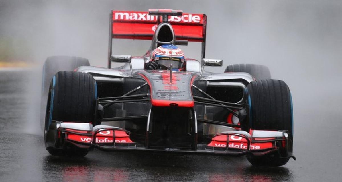 F1 Spa 2012 qualifications: Button renoue avec la pole position 