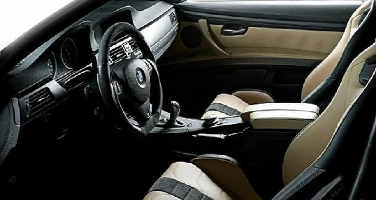 Ambiance cuir en BMW M3 avec G-Power