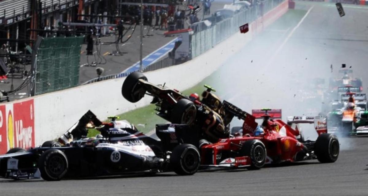 F1 2012 : Grosjean, suspendu, rejoint une liste prestigieuse
