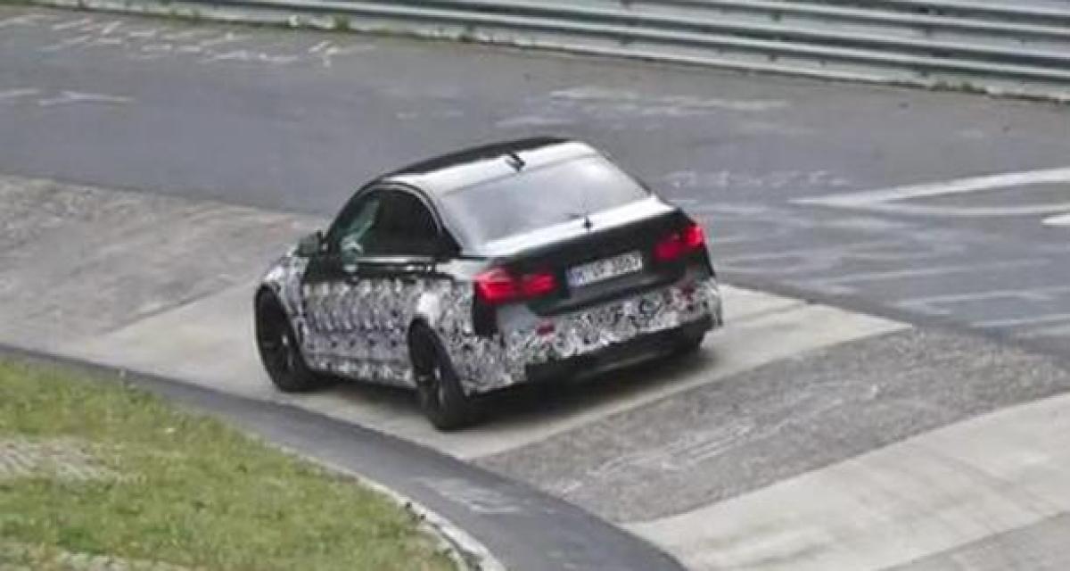Spyshot : BMW M3 (vidéo)