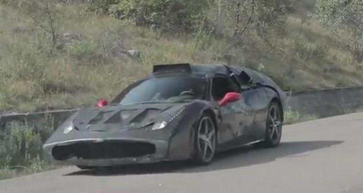 Spyshot : l'héritière de la Ferrari Enzo de nouveau surprise (vidéo)