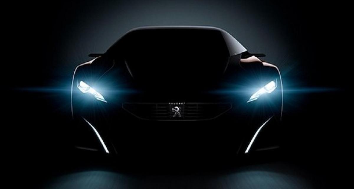 Paris 2012 : alléchant concept Peugeot Onyx (vidéo)