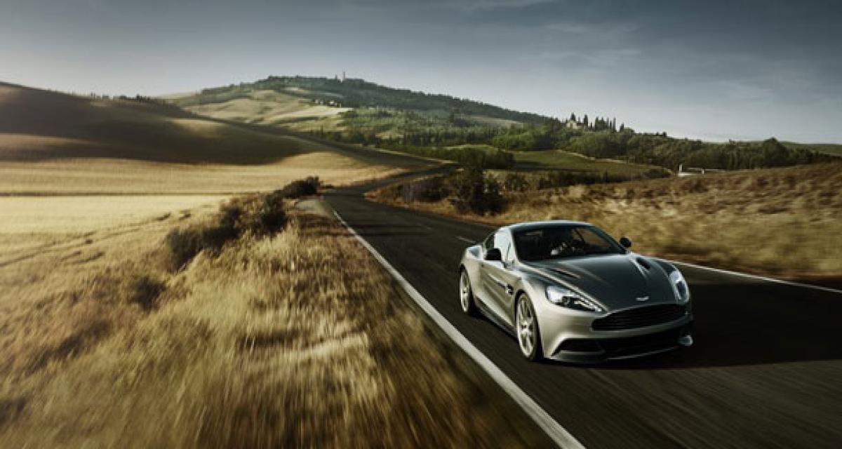 L'Aston Martin Vanquish en photos