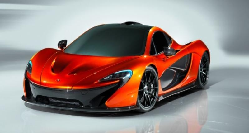  - Paris 2012 : voici la McLaren P1 !