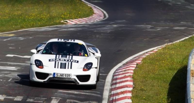  - La Porsche 918 Spyder en 7'14" au Nürburgring !
