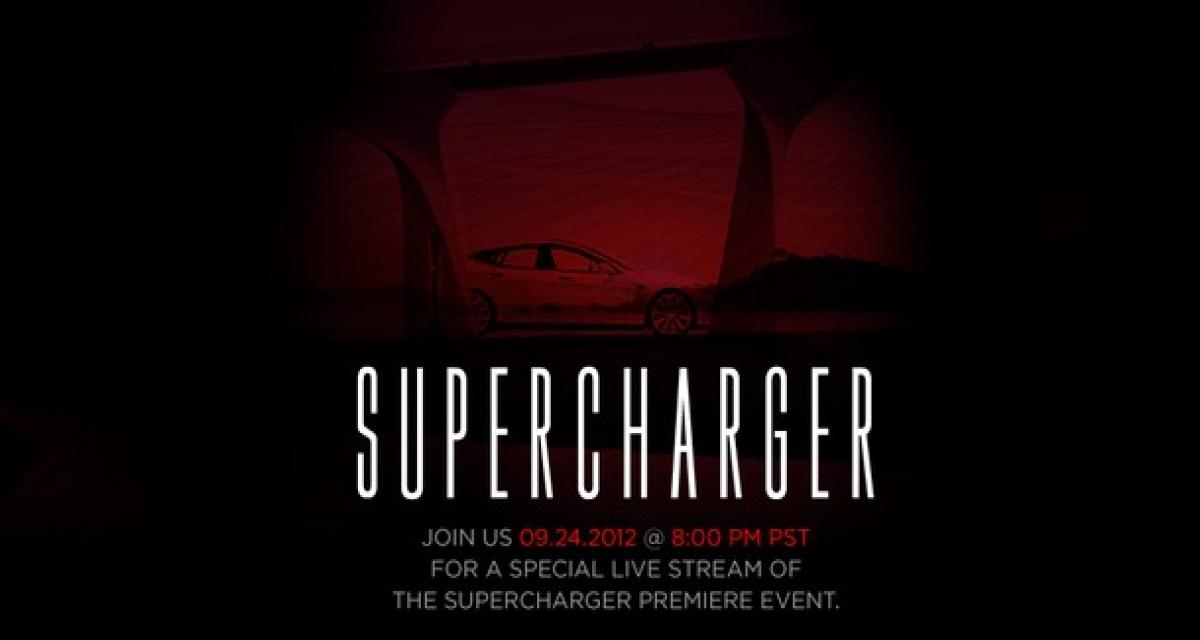 Tesla S Supercharger : branchement imminent