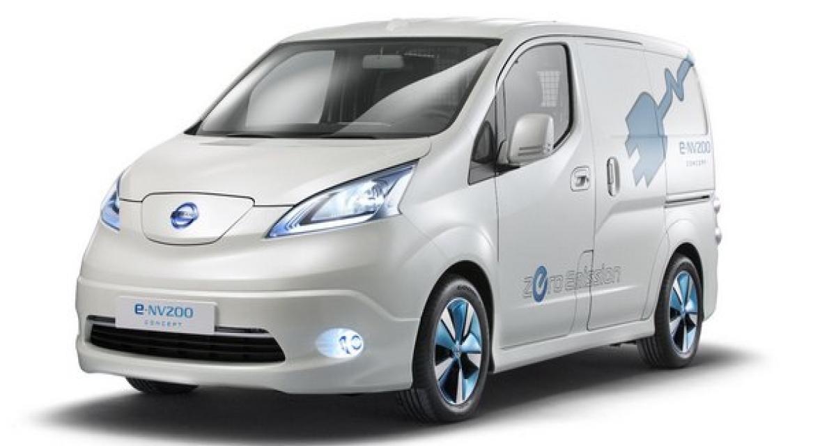 Hanovre 2012 : Nissan e-NV200 Concept