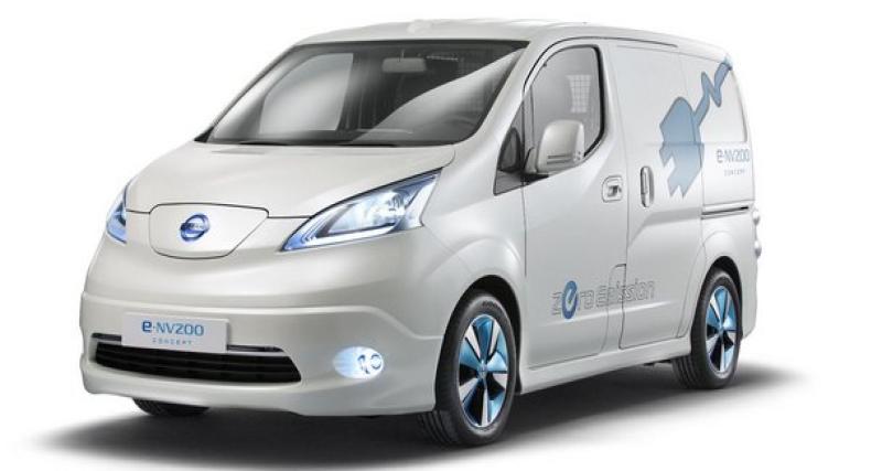  - Hanovre 2012 : Nissan e-NV200 Concept