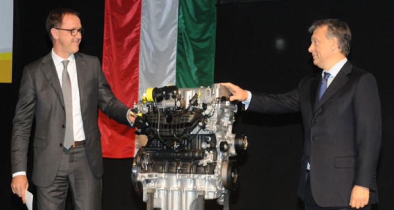  - Inauguration de la nouvelle usine de moteurs Opel en Hongrie
