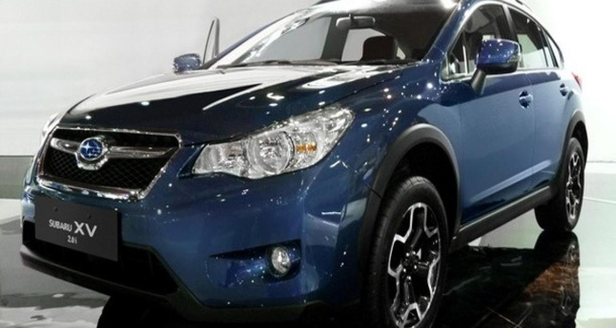 IIMS 2012: un Subaru XV assemblé en Malaisie
