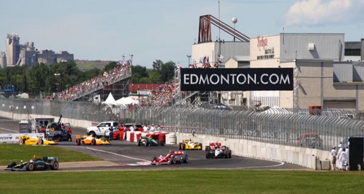 Indycar 2013: plus de course à Edmonton