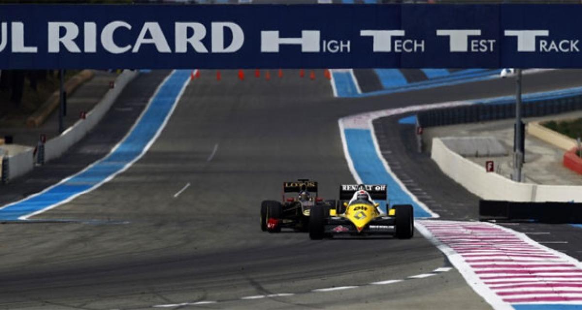 Drapeau noir pour le Grand Prix de France de F1