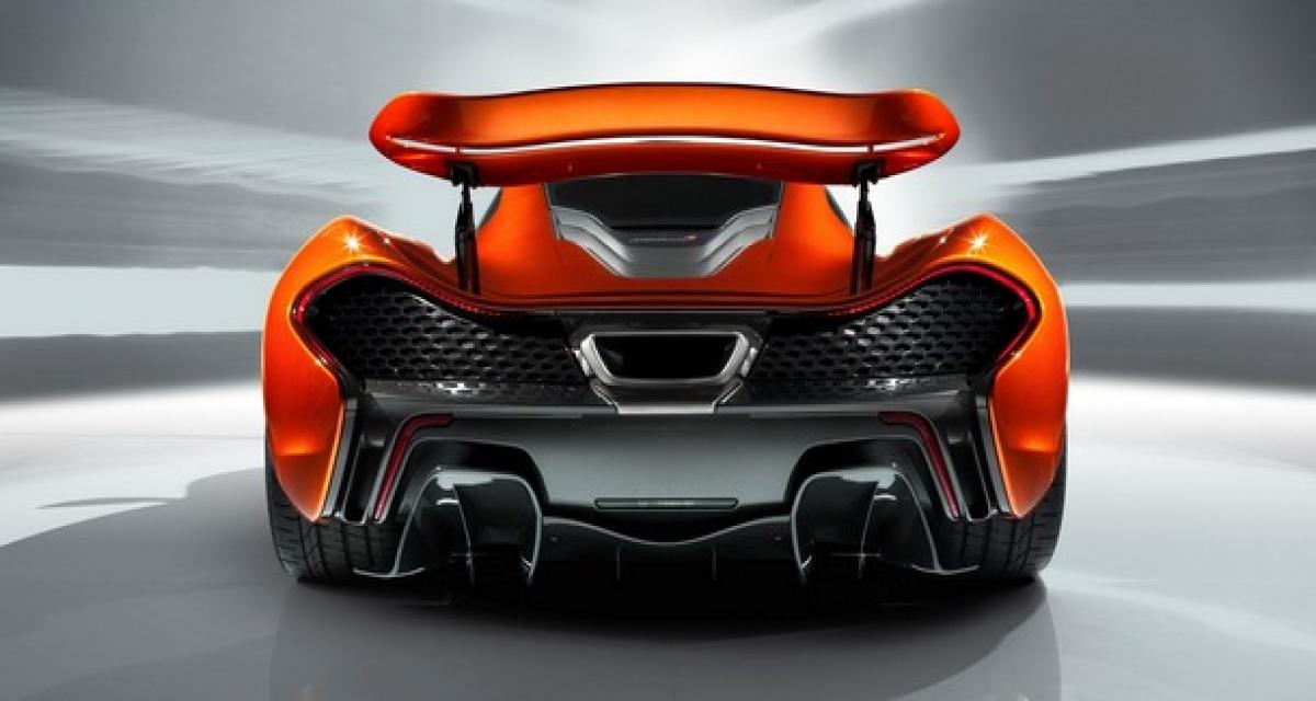 Paris 2012 : la McLaren P1 en montre plus involontairement