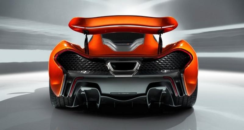  - Paris 2012 : la McLaren P1 en montre plus involontairement