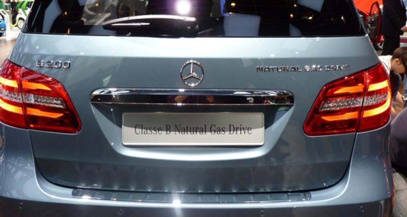  - Paris 2012 live : Mercedes B200 GNV