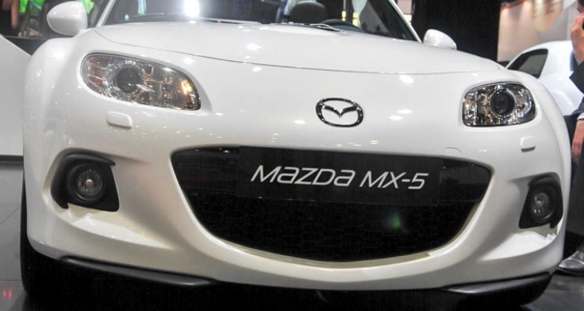 Paris 2012 Live: Mazda MX-5 restylée