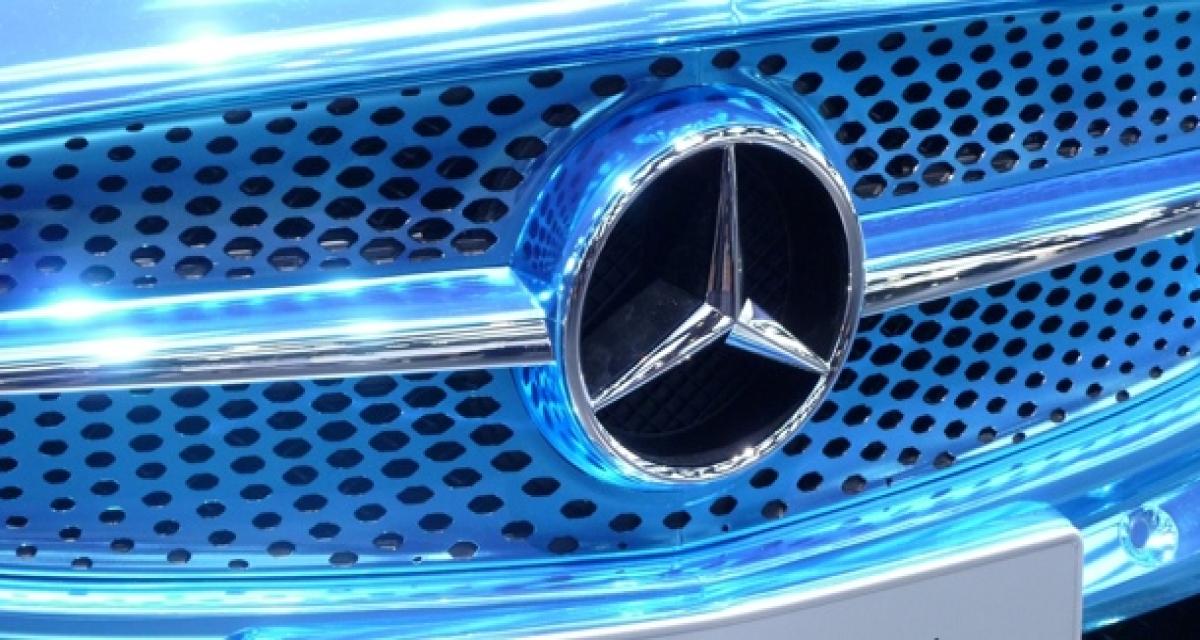 Paris 2012 live : Mercedes SLS AMG Electric Drive