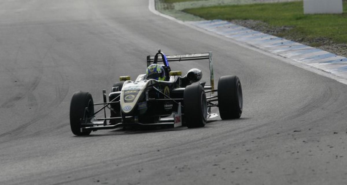 Formule 3 allemande à Hockenheim: les Lotus Menscher comme à la parade