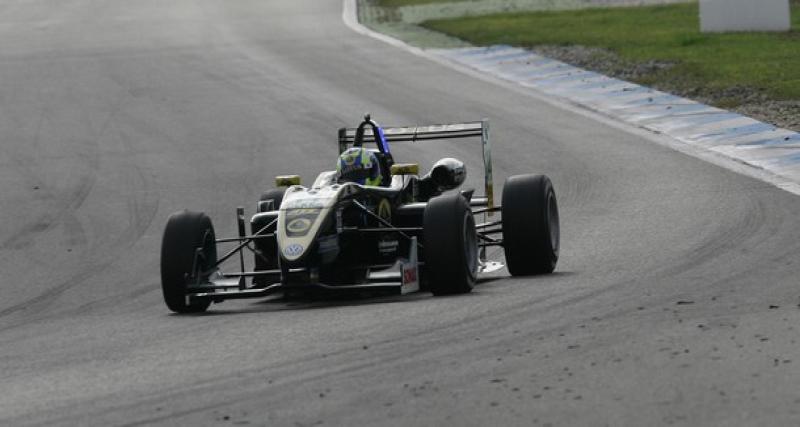  - Formule 3 allemande à Hockenheim: les Lotus Menscher comme à la parade