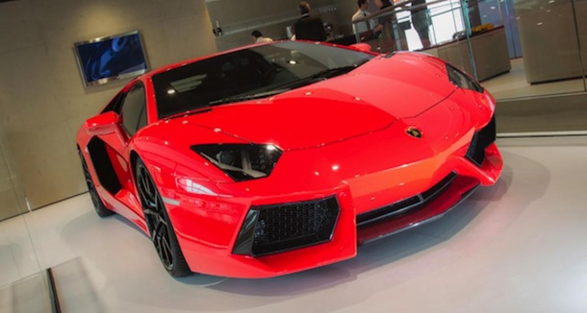 Lamborghini Aventador: mise à jour technique
