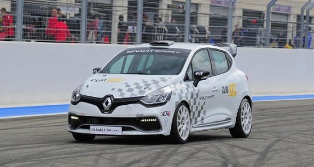 Nouvelle Clio Cup : premiers tours de circuit
