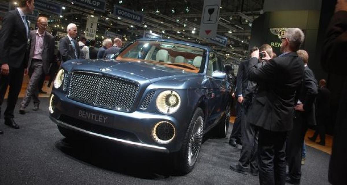 Bentley EXP 9 F : du nouveau avant la fin de l'année